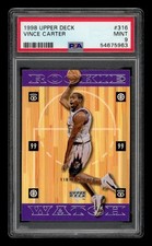 1998-99 Upper Deck: #316 Vince Carter PSA 9 MINT