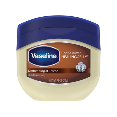 Vaseline Healing Jelly mit Kakaobutter, Feuchtigkeitsspender trockene Haut 212ml
