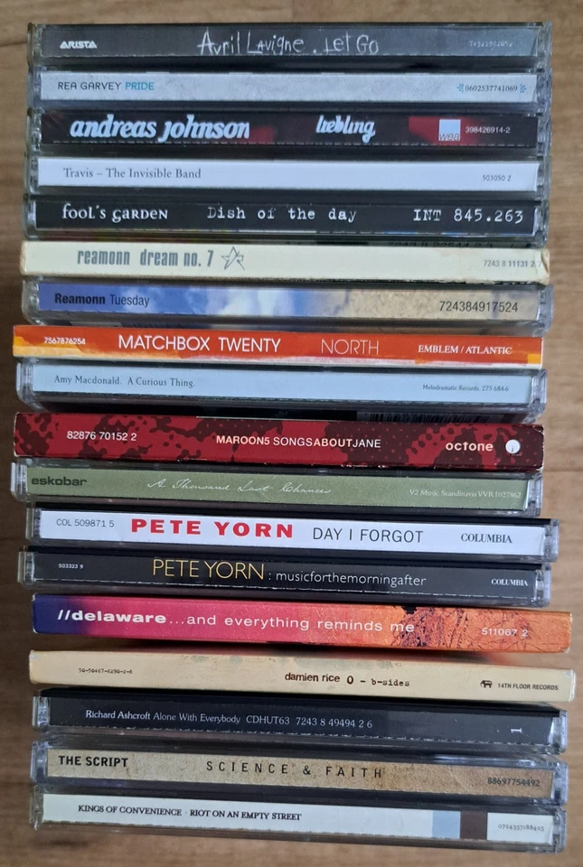 18 CD Sammlung Matchbox Twenty/Reamonn/Script/Travis/Fool's Garden etc. - Bild 3 von 4