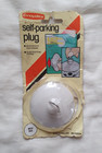 Croydex Self Parking Bath room/kitchen plug with suction grip – white