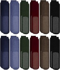 12 Pack Yacht Smith Thermal Cold Unisex Boot Crew Tube And Non-Skid Socks