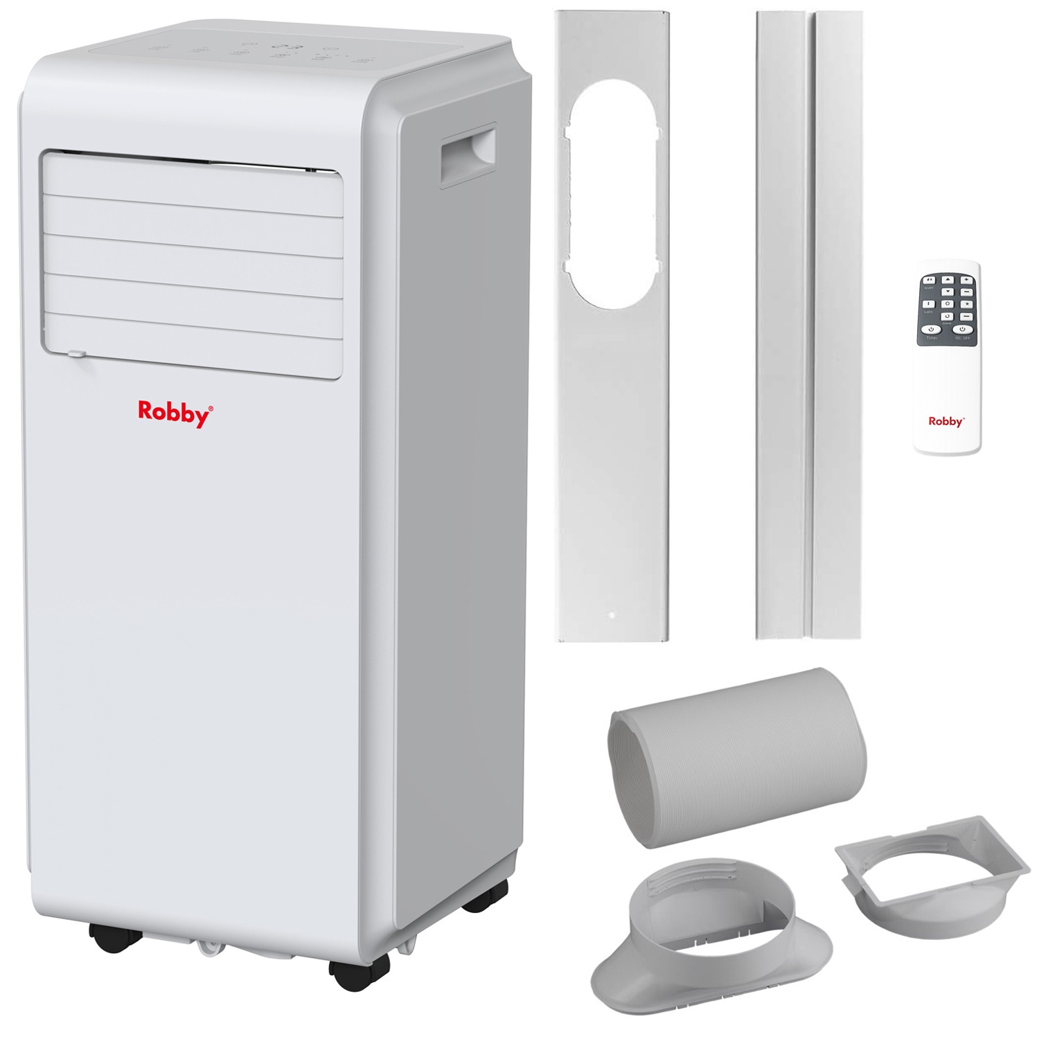 Climatiseur mobile reversible Robby fraicheur au salon et chambre silencieuse