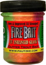 Pautzke Fire Bait Mountain Wildfire 1.5oz Glitter Trout Dough Bait
