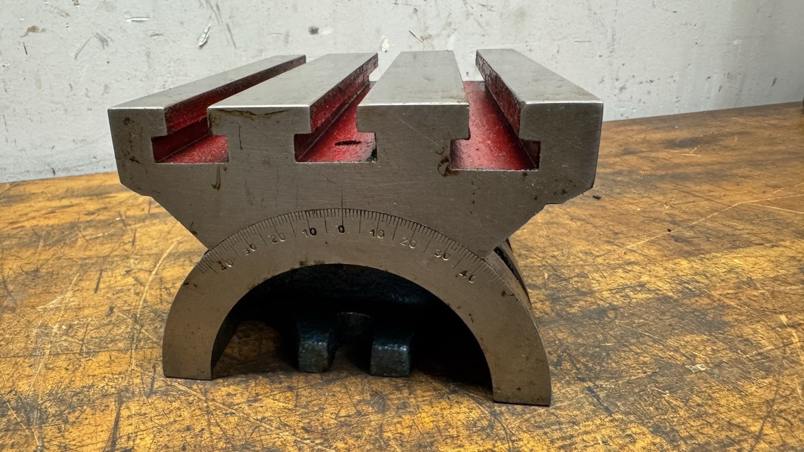 MACHINISTS Milling Machine T-Slot MILLING TILTING Fixture Set Up TABLE ...