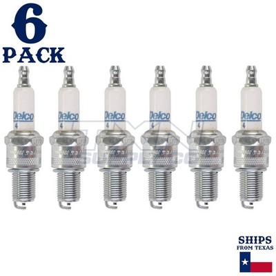 6 Pack ACDelco Platinum Spark Plugs 2000-2002 for Ford Falcon 4.0L ps