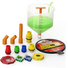 Spill Proof Radiator Coolant Filling Funnel Kit