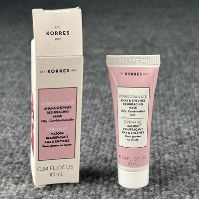 KORRES Pomegranate AHAS & ENZYMES Resurfacing Mask 10ml/.34fl oz Travel Sample