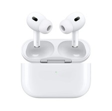 Apple AirPods Pro 2 White With USB-C Charging Case In Ear Headphones MTJV3AM/A -