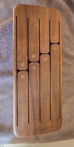 VTG Wood Tongue Slit Drum - Hand Made 8 Tone Percussion AS-IS READ