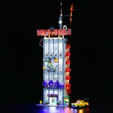 GEAMENT LED Light Kit for LEGO Daily Bugle 76178 Model Not Included