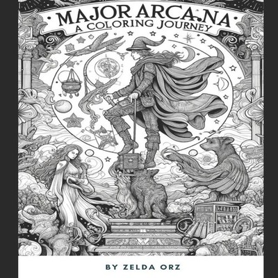 Major Arcana a coloring journey Zelda OrZ Paperback Amazon Digita