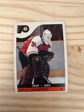 1985-86 O-Pee-Chee #110 Pelle Lindbergh Mem. - Philadelphia Flyers (invM22)