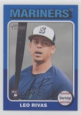 2024 Topps Heritage High Number SP Dark Blue Border Leo Rivas #711 00jv