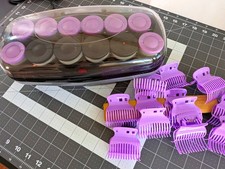 Conair Hot Rollers Set Jumbo Large with Clips, Tested