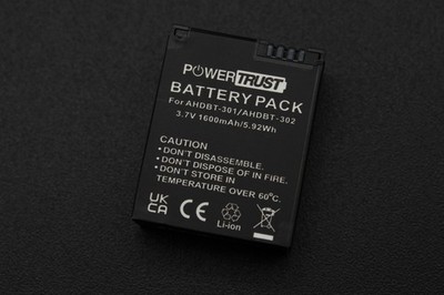Li-Ion Akku für GoPro Hero 3 Plus Hero3 Silver Edition 3,7V 1180mAh