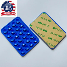 Silicone Suction Cup Phone Holder Mount Double-Sided Strong Grip Hands-Free Case