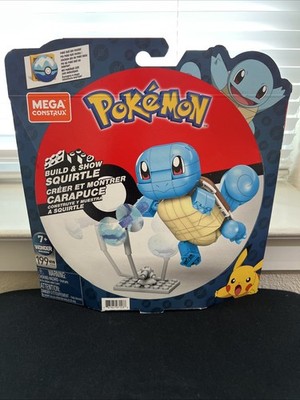 NEW MATTEL TOYS MEGA CONSTRUX POKÉMON SQUIRTLE 199 PIECE SET COLLECTIBLE