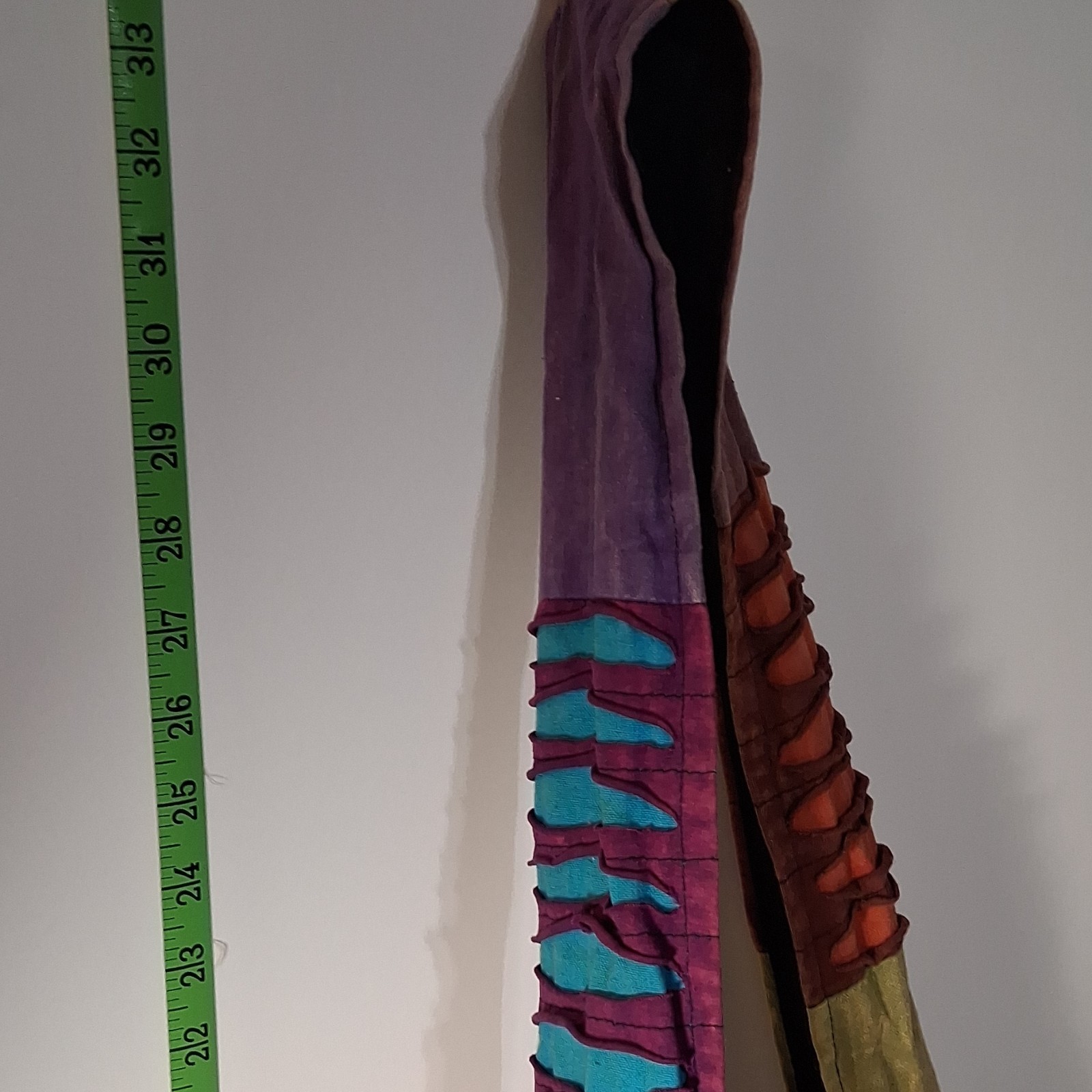 KPC Multicolor Patchwork Shoulder Bag Embroidery … - image 2