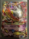 Pokémon TCG M Gengar EX Black Star Promo Card XY166 Shiny Holo MP