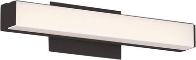 WAC Lighting WS-77612-30-BK Brink 12 in LED Light Bar Wall Sconce Black 3000K