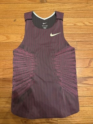 Nike 2024 Pro Elite Singlet USA Running Tank Top Fuchsia FD5785