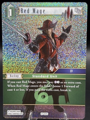 Final Fantasy TCG  - Red Mage - 27-037C - Journey Of Discovery - Foil