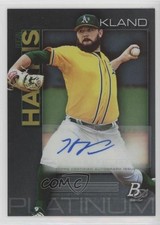 2020 Bowman Platinum Wal-Mart Top Prospects Auto Hogan Harris #TOP-47 Auto gh4