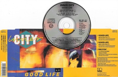 INNER CITY - good life [Maxi-CD] - 3 tracks - sticker auf hülle