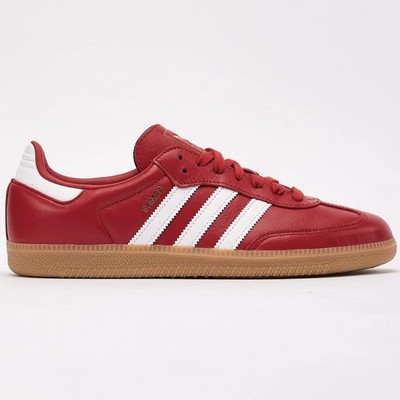 adidas Samba OG Better Scarlet White Sneaker JR0881 Men s 9.5