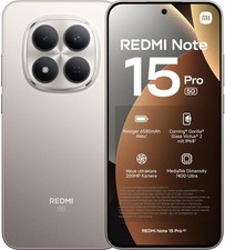 Xiaomi Redmi Note 15 Pro 5G DEMO Smartphone 8+256GB 6,83" Android 15 200MP …