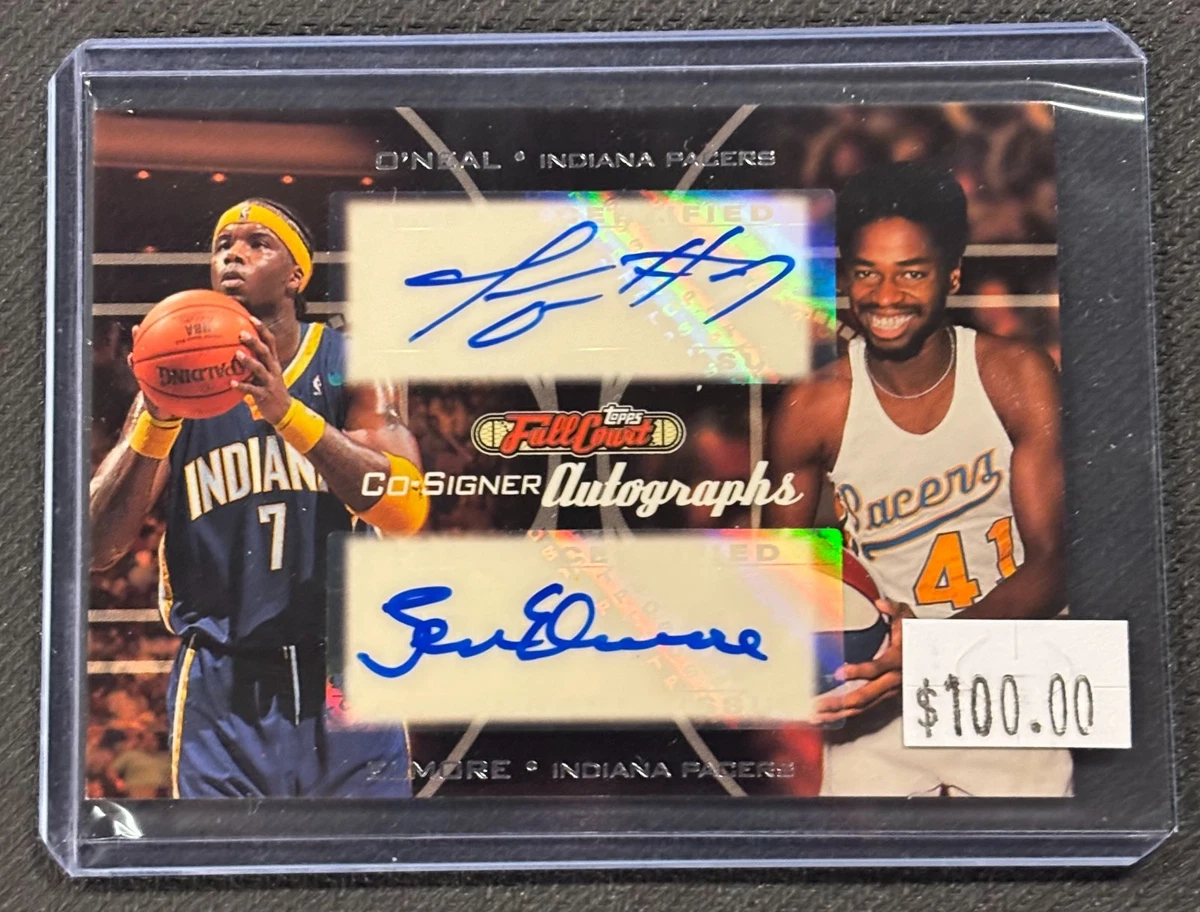 Jermaine O'Neal Basketball Autographed Sports Trading Cards
