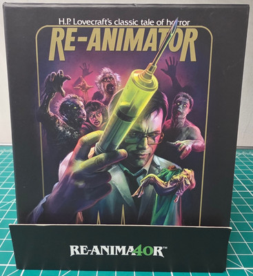 Re-Animator 4K Deluxe Limited Edition (4KUHD/Blu, 1985) Tested/Working  - CIB!