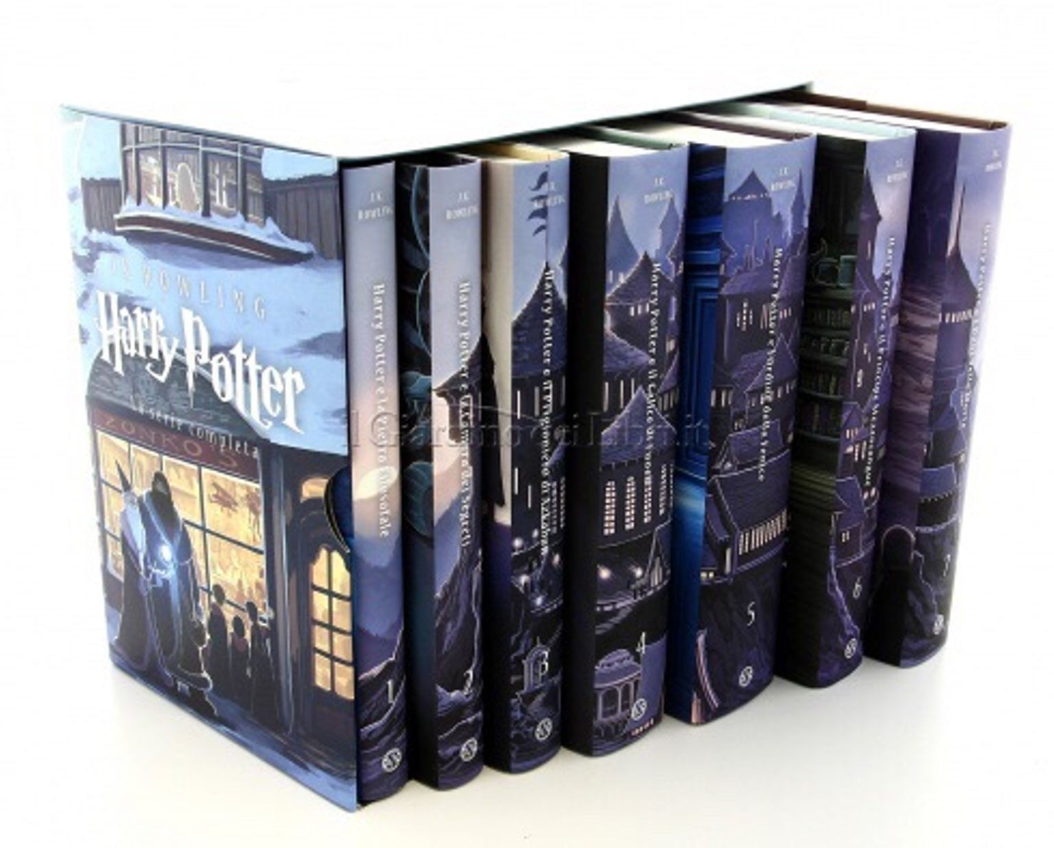 Salani Editore Harry Potter. La Serie Completa. Cofanetto Castello Di Hogwarts - Stefano Bartezzaghi, J. K. Rowling - Immagine 3