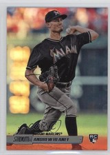 2014 Topps Stadium Club Foilboard 5/25 Andrew Heaney #55 i4v