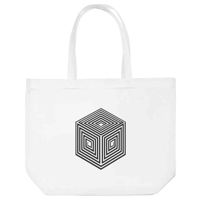 Einkaufstasche 'Illusion Cube' For Life (BG00078977)