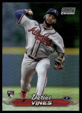 Darius Vines 2024 Stadium Club Chrome Refractor #95