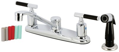 Kingston Brass FB112CKL Kaiser 1.8 GPM Standard Kitchen Faucet - Chrome