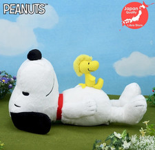 RARE SNOOPY & Woodstock L Plush doll Tummy ver. 2025 from JAPAN 40cm 15.75"