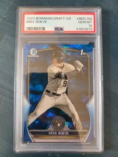 2023 Bowman Draft Sapphire Mike Boeve Brewers 1st Prospect PSA 10
