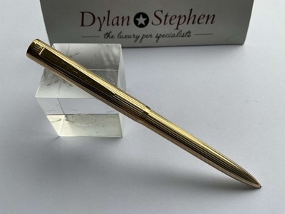 Dunhill Vintage Kugelschreiber vergoldet UNBENUTZT Made in England NOS