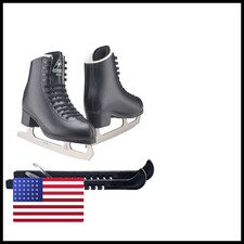 Jackson Ultima Black Figure Ice Skates For Men/Size Adult 9