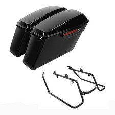 Hard Saddlebags Conversion Brackets for Harley Dyna Fat Boy Street Bob 2008 2017