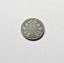KAISERREICH: 50 Pfennig 1877 E, J. 8, sehr sch&ouml;n, I.