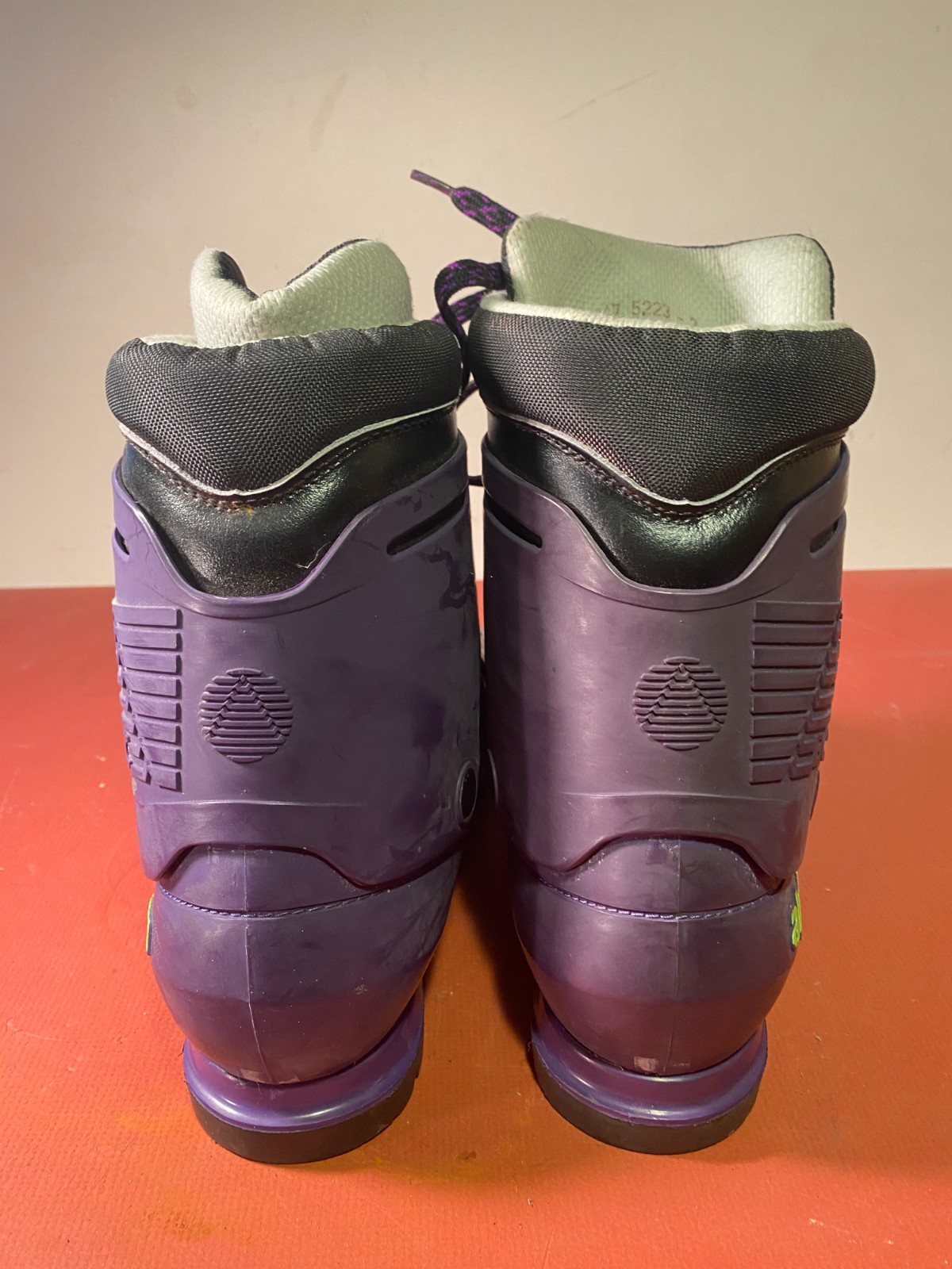 SALOMON Scarponi da sci di fondo nordico ALPINA NNN BC in pelle anni 80 EUR 47