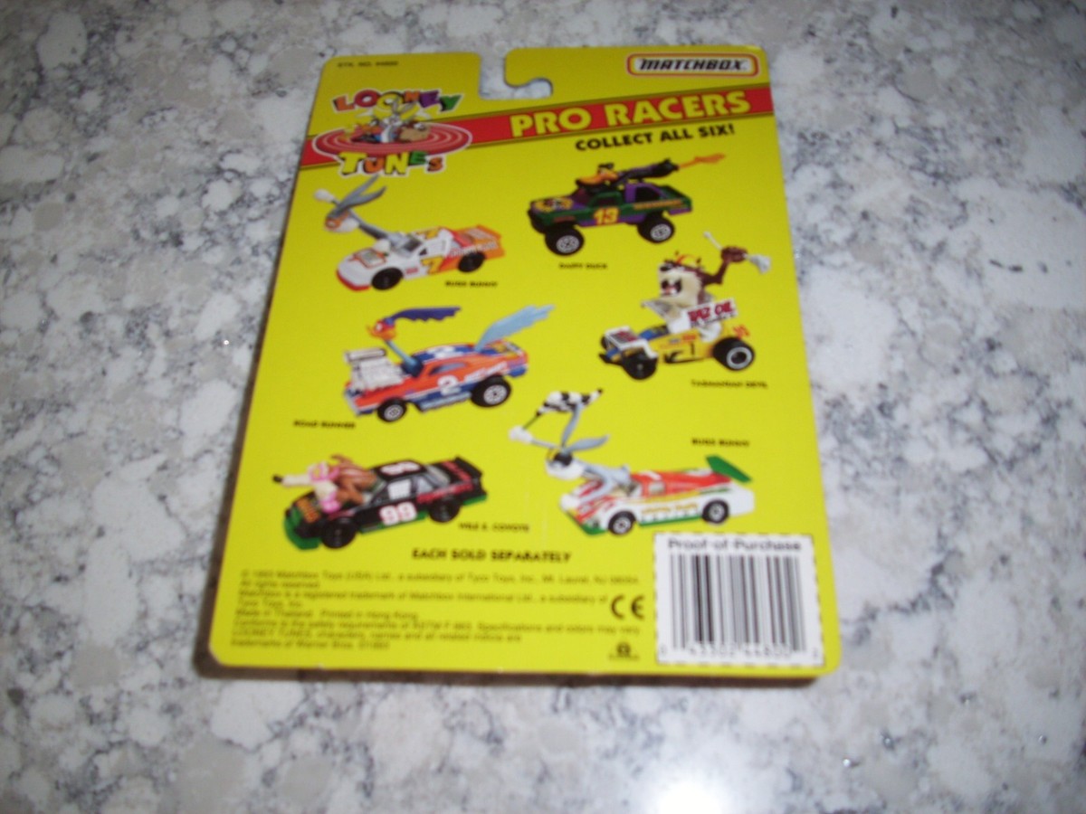 MIP Matchbox Looney Tunes Pro Racers Road Runner Dodge Challenger