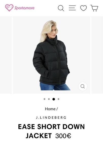 Women J.Lindeberg Jacket Navy 34 / XS / 42