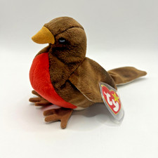 Ty Beanie Baby "Early"  The Robin Bird Retired 1998