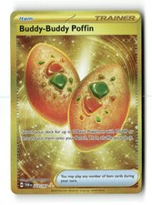 Buddy-Buddy Poffin 223/167 Hyper Rare Twilight Masquerade Pokemon Holo NM