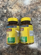 2 Pack -Nature Made Vitamin B12 1000 mcg Time Release Tablets Dietary EXP 02/26