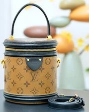 Louis Vuitton Cannes Top Handle Monogram 2way Shoulder bag Crossbody Women